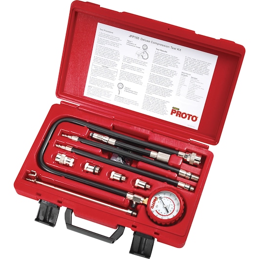 Proto® 25 Piece Deluxe Compression Test Kit
