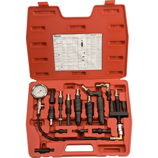 Proto® 15 Piece Diesel Compression Tester