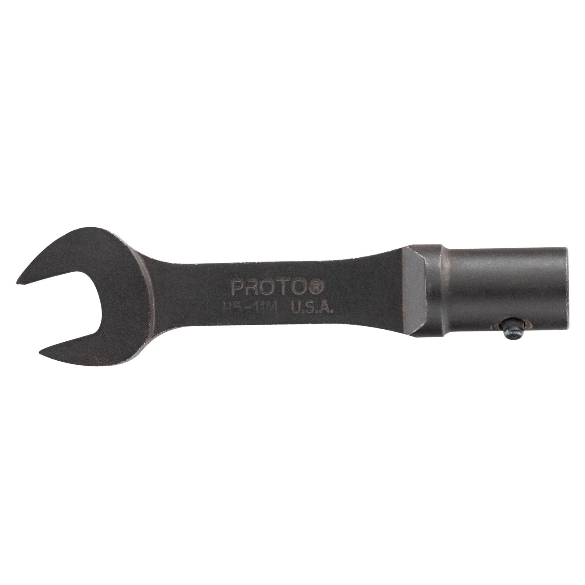 Torque Wrench Head, Open End, 7/8 in. Open End Metric Interchangeable Head For Torque Wrench, 50 mm