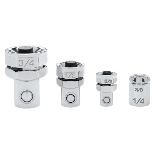 Proto® 4 Piece Ratcheting Wrench Adapter Set - Fractional