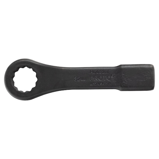32mm 12-Point Black Oxide Super Heavy Duty Metric Offset Slugging Wrench