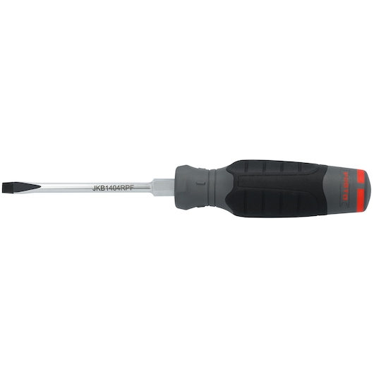 PROTO Screwdriver DURATEK SLOTTED KEYSTONE ROUND BAR SCREWDRIVER - 1/4" X 4"