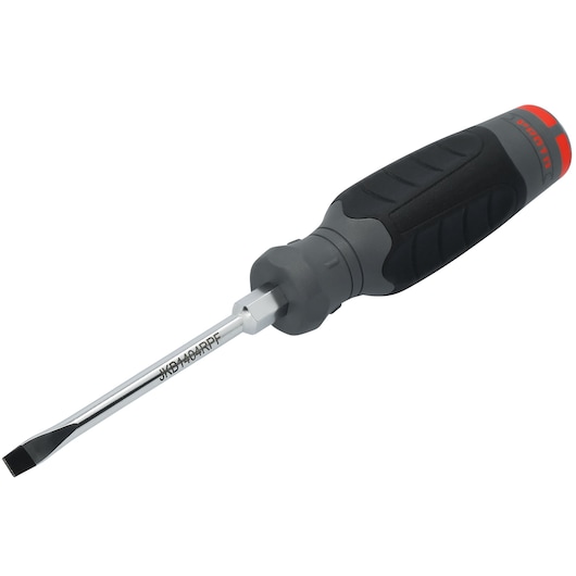 PROTO Screwdriver DURATEK SLOTTED KEYSTONE ROUND BAR SCREWDRIVER - 1/4" X 4"