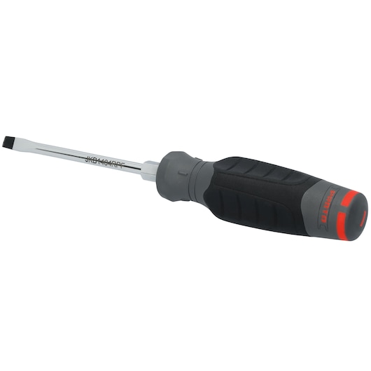 PROTO Screwdriver DURATEK SLOTTED KEYSTONE ROUND BAR SCREWDRIVER - 1/4" X 4"