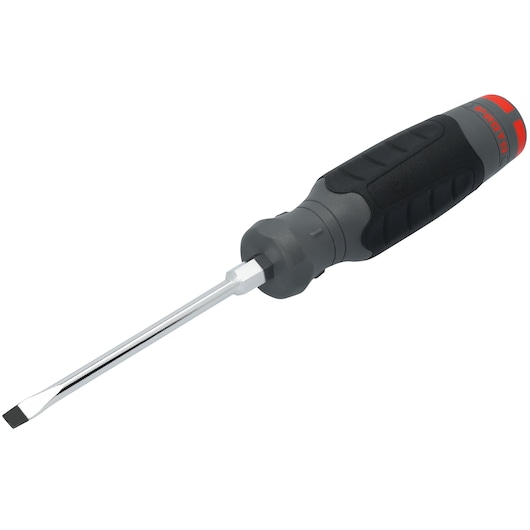 PROTO Screwdriver DURATEK SLOTTED KEYSTONE ROUND BAR SCREWDRIVER - 3/16" X 4"