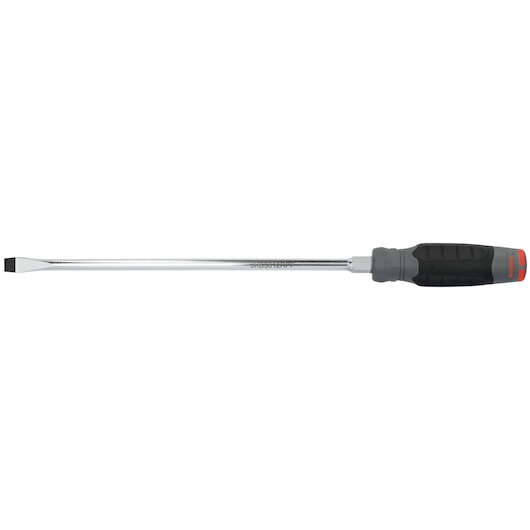 PROTO Screwdriver  DURATEK SLOTTED KEYSTONE ROUND BAR SCREWDRIVER - 3/8" X 12"