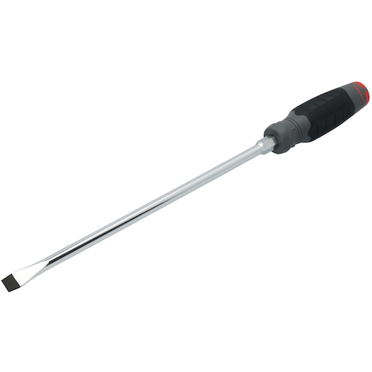 PROTO Screwdriver  DURATEK SLOTTED KEYSTONE ROUND BAR SCREWDRIVER - 3/8" X 12"
