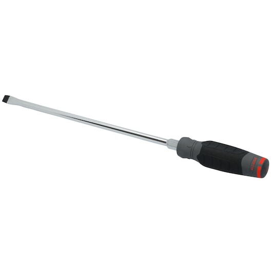PROTO Screwdriver  DURATEK SLOTTED KEYSTONE ROUND BAR SCREWDRIVER - 3/8" X 12"