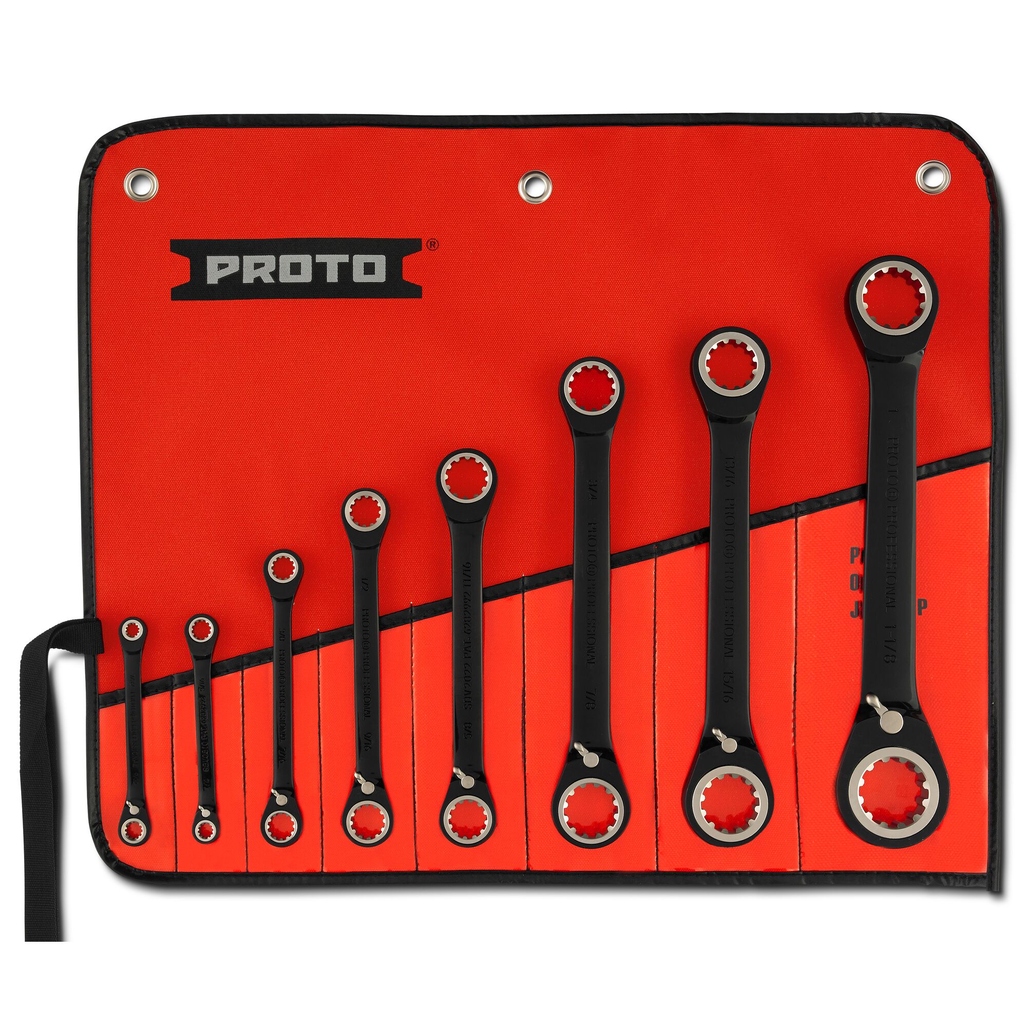Double Box Reversible Ratchet Wrench Set (8 pc.) | PROTO