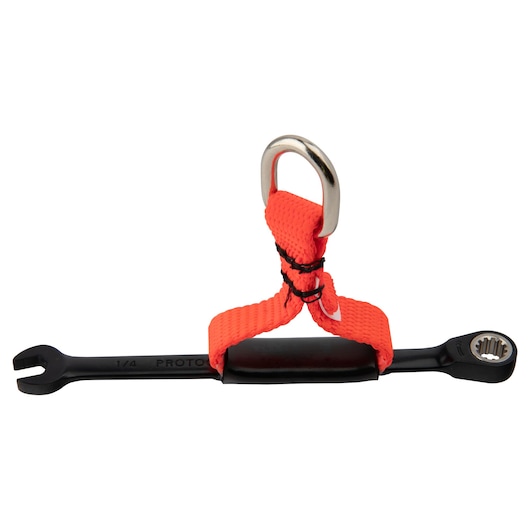 Proto® Tether-Ready Black Chrome Non-Reversible Combination Ratcheting Wrenches - Spline
