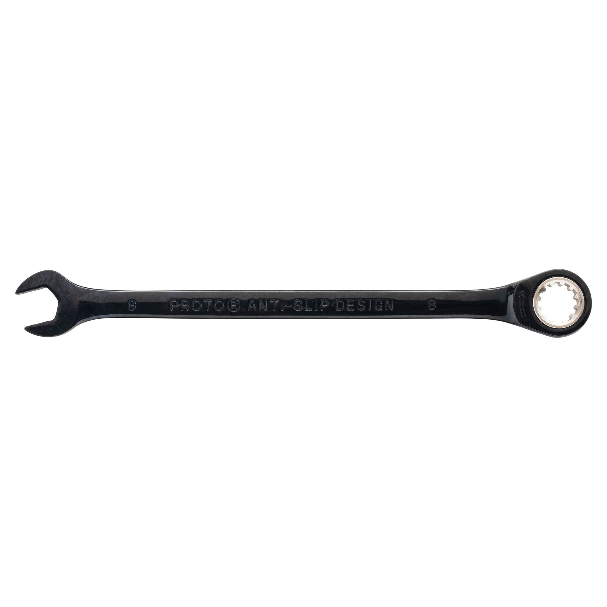 8mm Non-Reversible Ratcheting Combination Wrench - Spline | PROTO