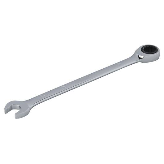 9mm 12-Point Full Polish Non Reversible Combination Wrench