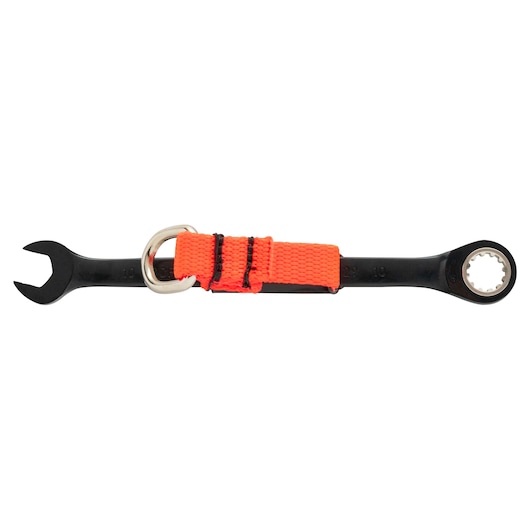10mm Metric Tethered Non-Reversible Combination Ratcheting Wrench