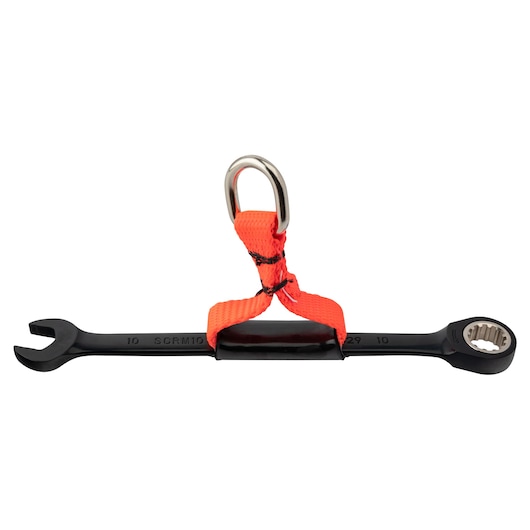 10mm Metric Tethered Non-Reversible Combination Ratcheting Wrench