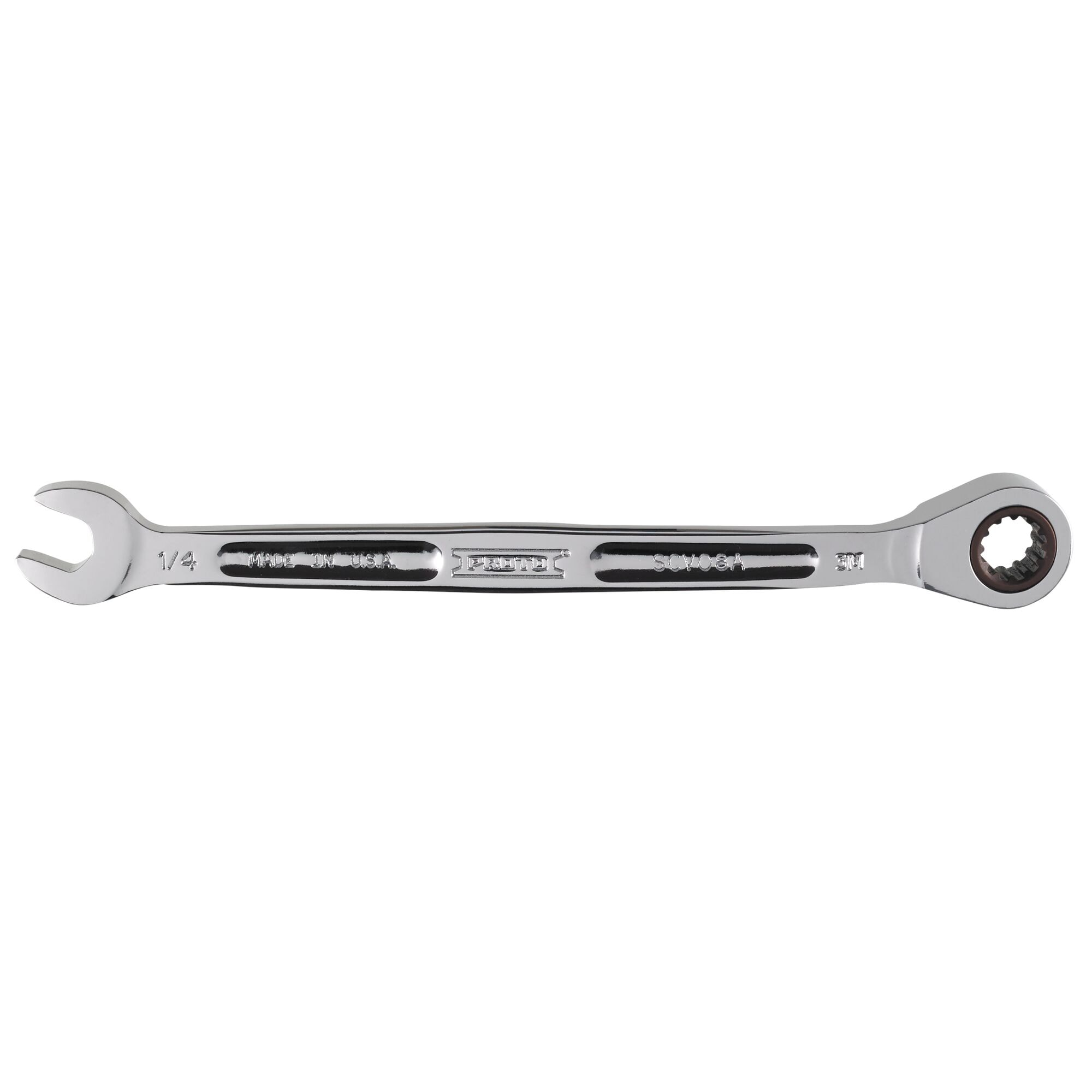 ZOLA 通巻2.8.9.10.11. 1/4 in. Full Polish Reversible Ratcheting Combination Wrench
