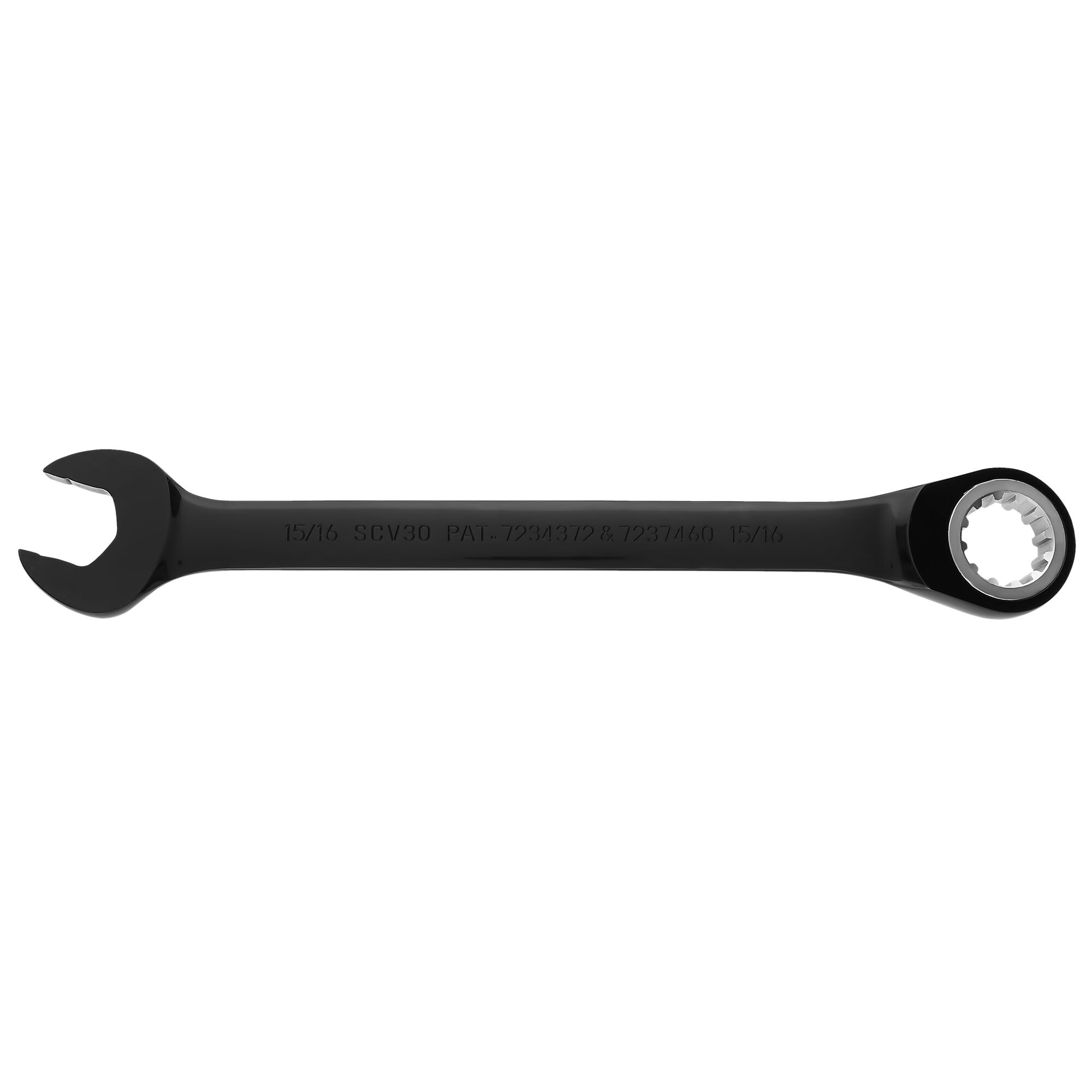 15/16 in. Black Chrome Reversible Combination Ratchet Wrench | PROTO