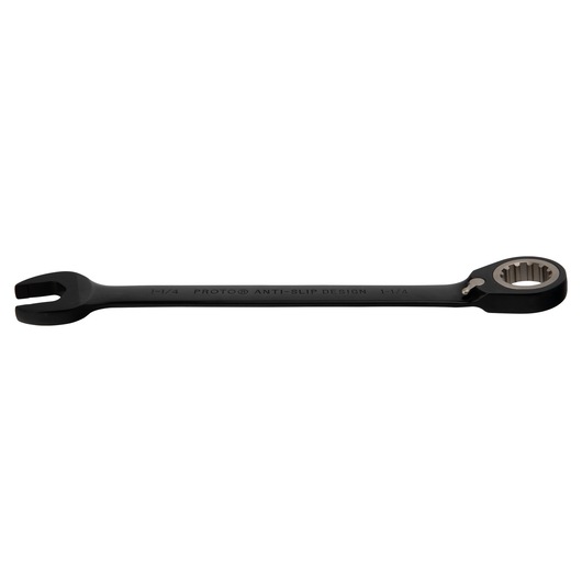 1-1/4 in. Black Chrome Reversible Combination Ratchet Wrench