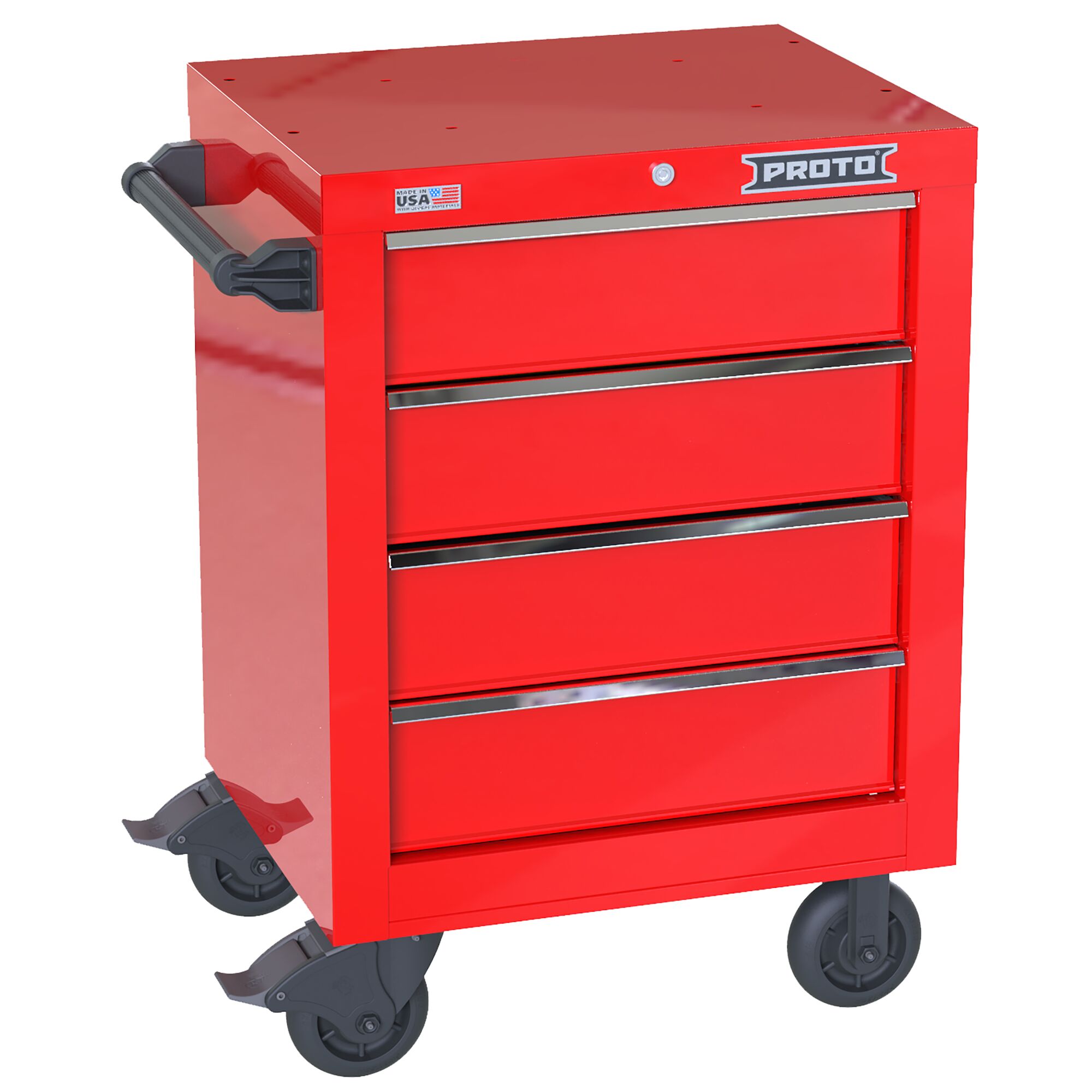 27 in. 4-Drawer Velocity Roller Cabinet | PROTO