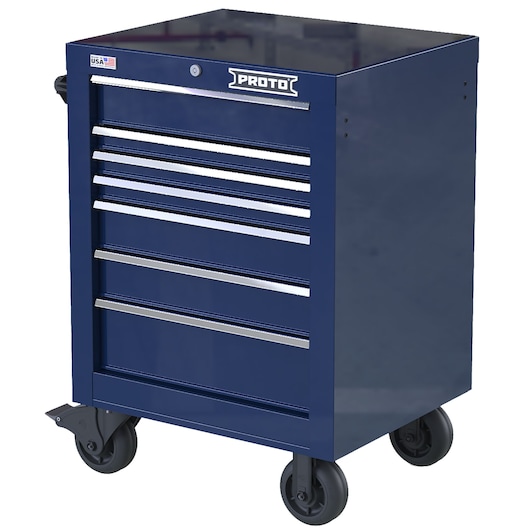 27 IN 7 DRAWER ROLLER BLUE