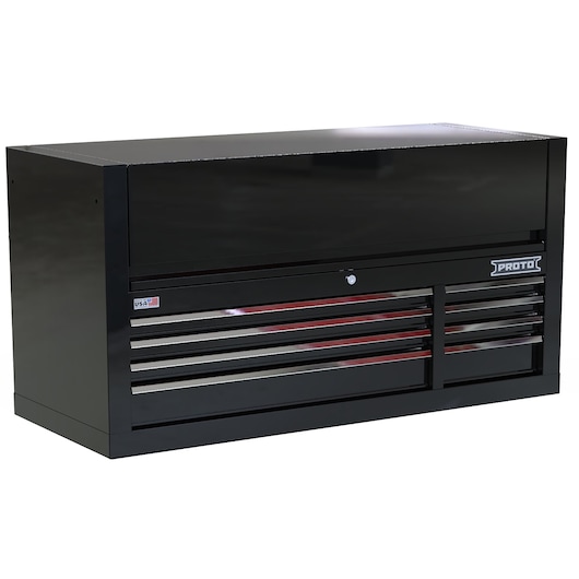 55 8 DRWR TOP BLACK CHROME