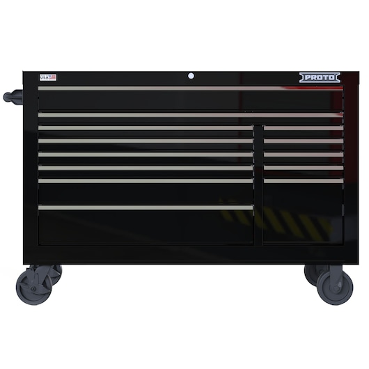 Proto® Velocity 55" 13-Drawer Double Bank Roller Cabinet