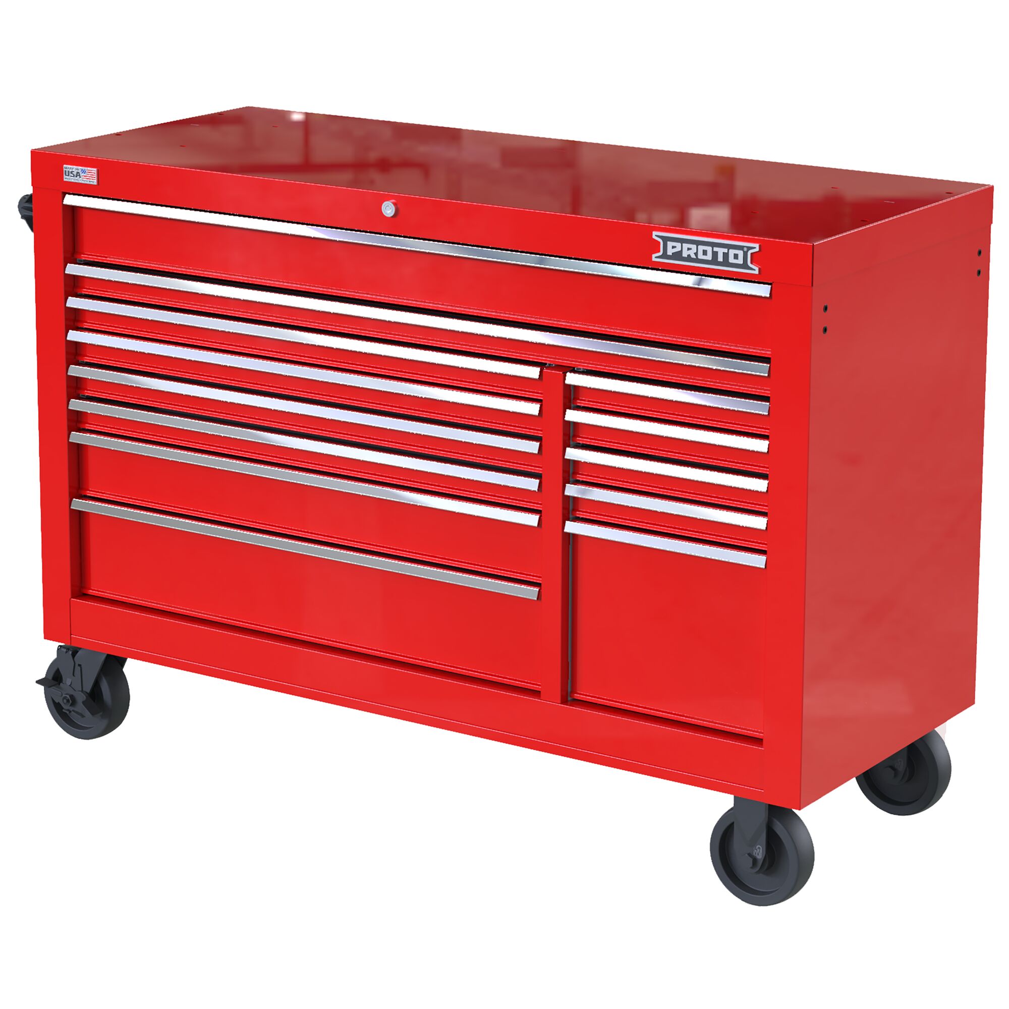 55 in. 13-Drawer Velocity Roller Cabinet | PROTO