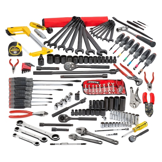 Electrician Railroad Tool Set With Tool Box (141 pc.)